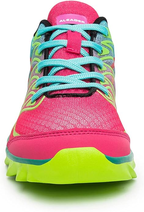 Aleader Women's Blade Foam Colorful Running Shoes Front Side View