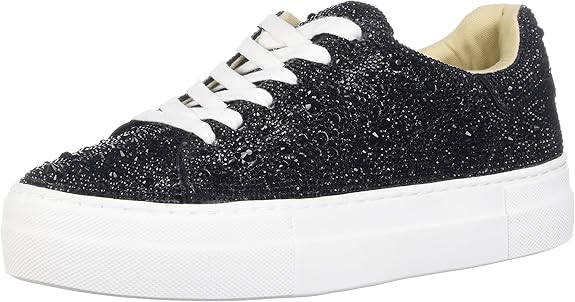 Betsey Johnson Women's Sidny Sneaker in Black Color