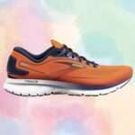 Brooks Men’s Trace 2 Neutral Running Shoe RedOrange-Black-Sulphur