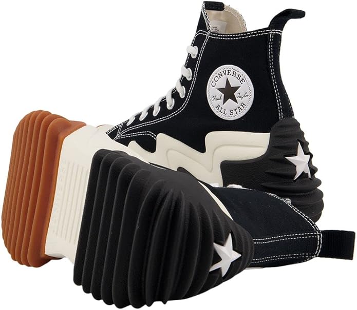 Converse Black & White Women's Gymnastics Colorful Sneaker Sole