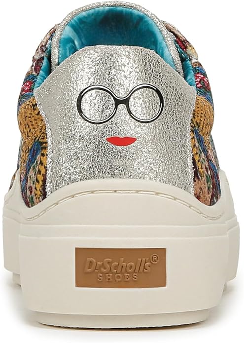 Dr. Scholl's Women's Time Off Colorful Sneaker Backside Image