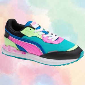 PUMA Women's City Rider Marble Colorful Workout Sneaker Review