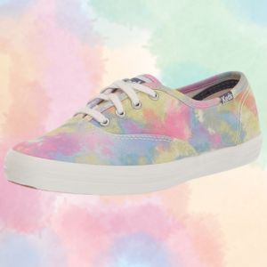 Keds Women’s Champion Canvas Lace-Up Sneaker Image