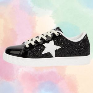 Lucky Step Fashion Star Glitter Colorful Sneakers Review