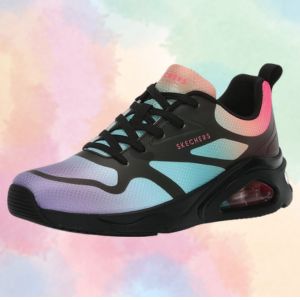 Skechers Women's Tres-air Uno-Hazy Sunset Sneaker Review Image