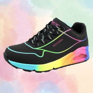 Skechers Women's Uno Pop of Sunshine Colorful Sneaker Review