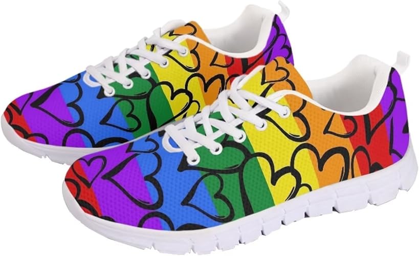 Coloranimal Spring Summer Gift Sneakers-Left Side View