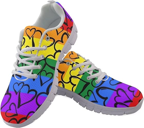 Coloranimal Spring Summer Gift Sneakers-Upper View