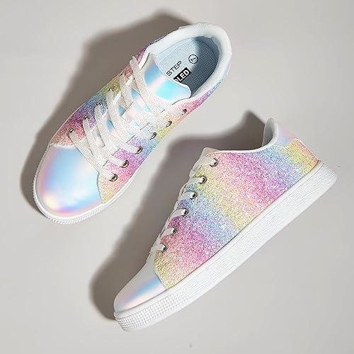 LUCKY STEP Glitter Sneakers -Insole View