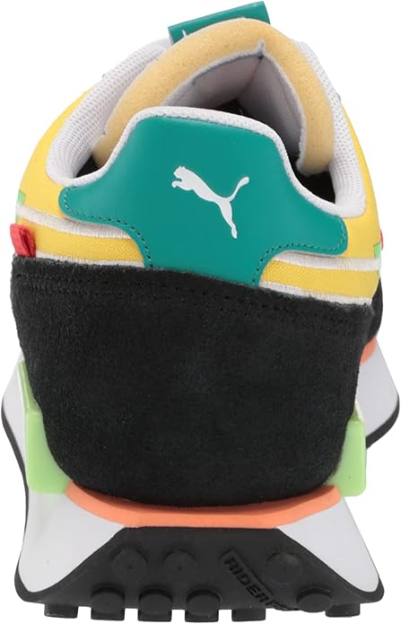 PUMA Men's Future Rider Mono Casual Shoes-Back View