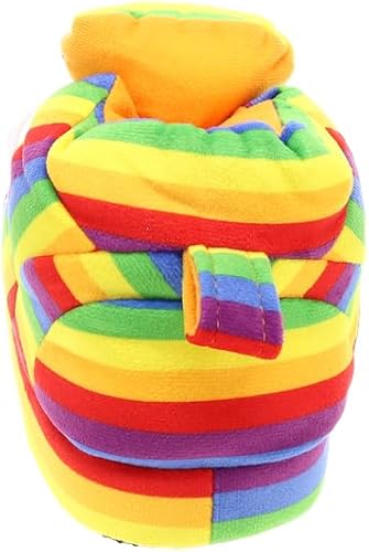 Happy Feet Slippers' Standard Sneaker Slippers-Back Side View