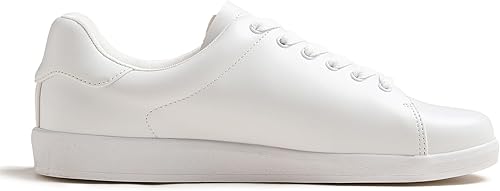 Women's Featured PU Leather Colorful Sneaker-Right Side View