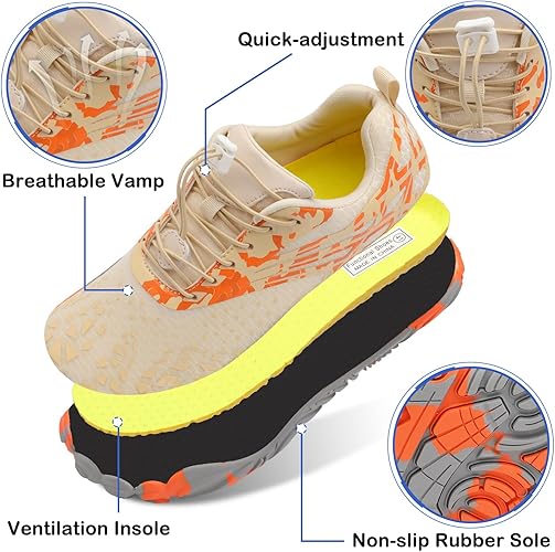 Scurtain Unisex Athletic Hiking Water Shoes-Upper Side View